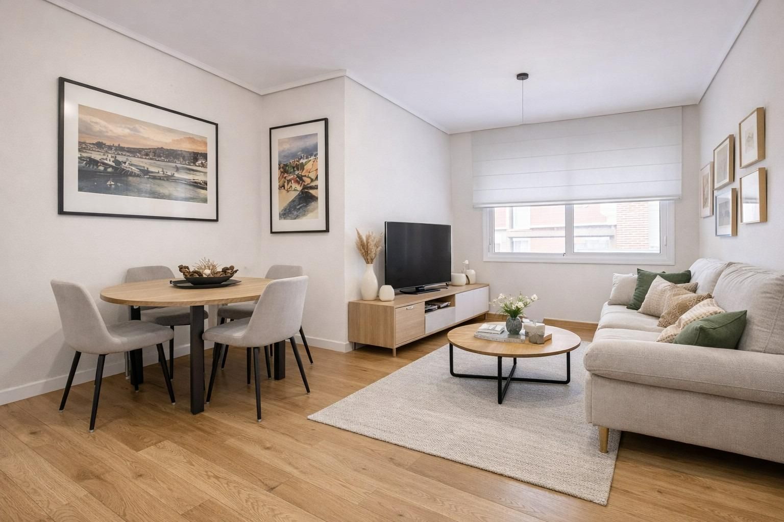 Sala de estar de Piso en venta en Barakaldo  con Amueblado