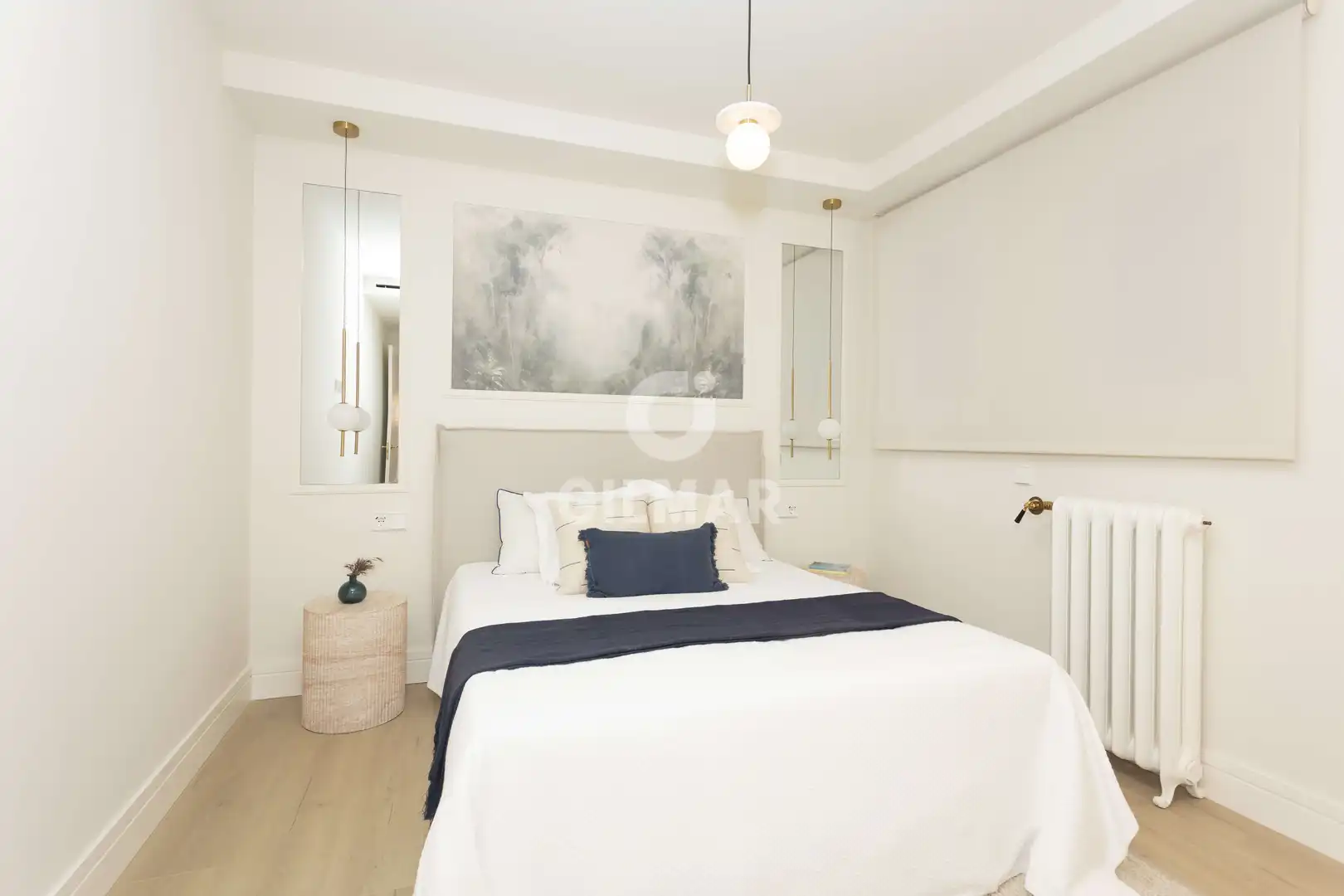 Bedroom of Flat for sale in Madrid  with Heating, Private garden and Storage room