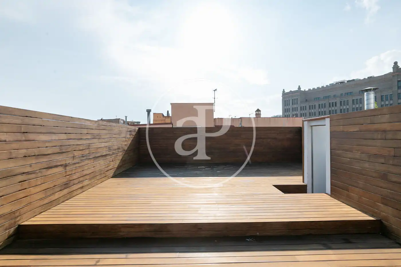 Terrasse von Dachboden zum Verkauf in Barcelona mit Klimaanlage, Heizung und Terrasse