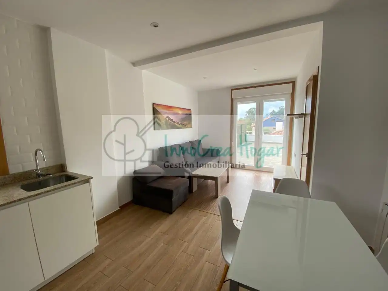 Living room of Flat for rent in Mos  with Heating, Terrace and Storage room