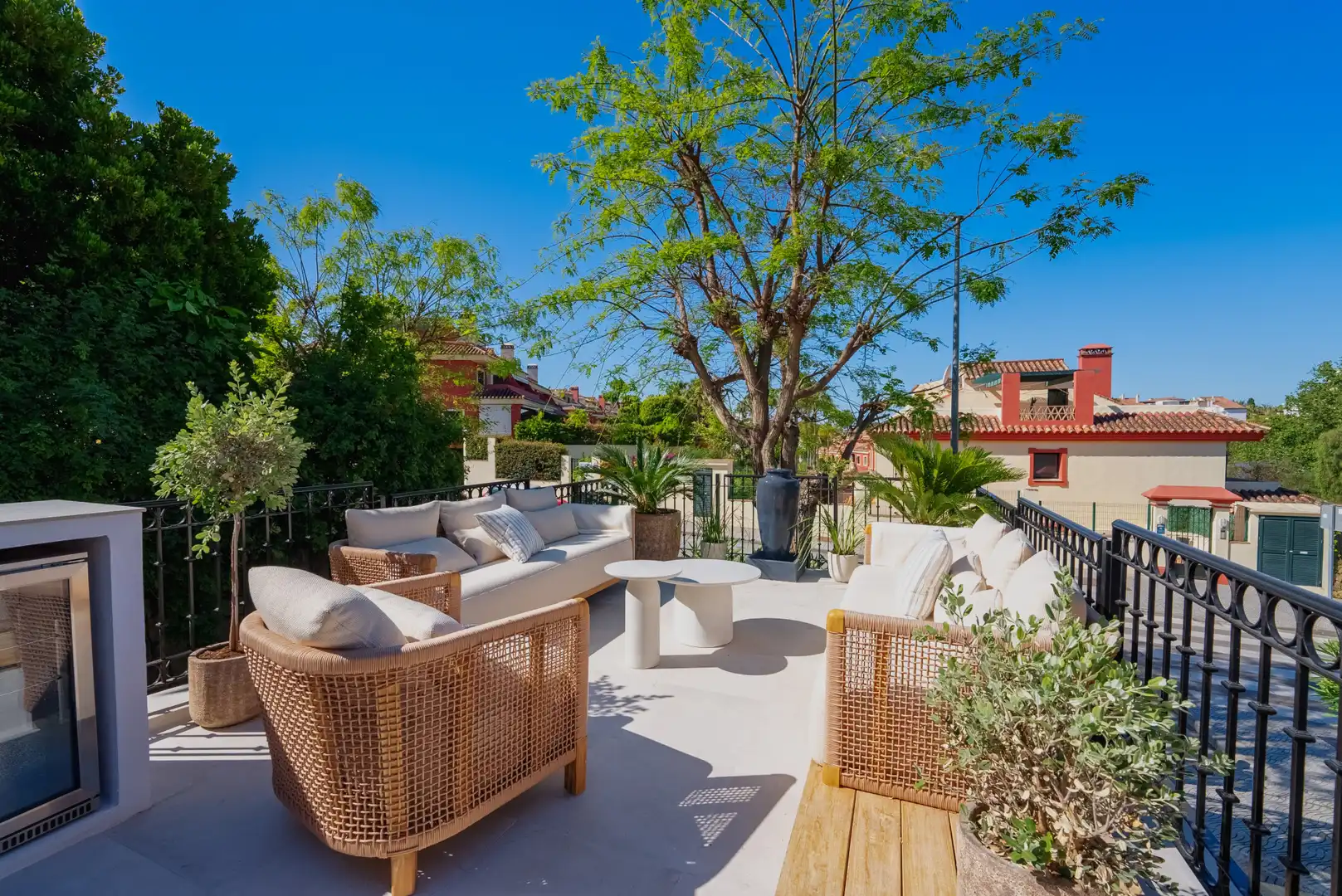 Terrassa de Casa adosada en venda en Marbella amb Aire condicionat, Terrassa i Traster