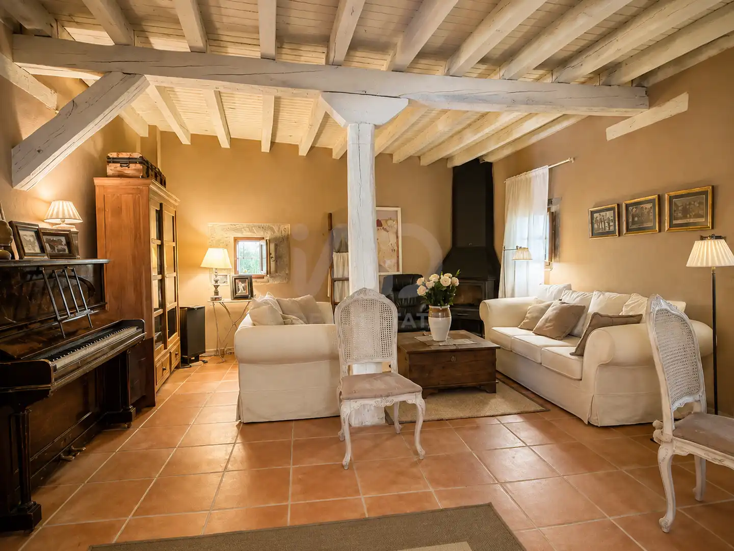Living room of Houses for sale in Merindad de Cuesta-Urria  with Heating