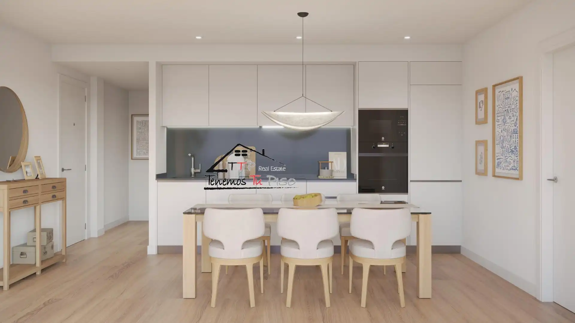 Kitchen of Flat for sale in Benicarló  with Air Conditioner, Private garden and Terrace