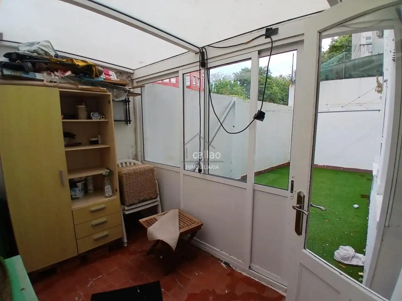 Garden of Flat for rent in Ferrol  with Terrace and Furnished