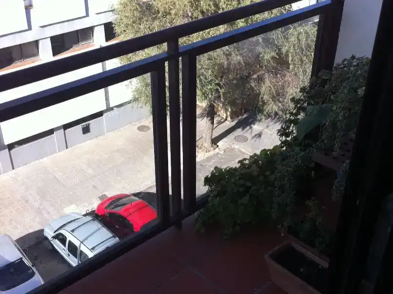 Terrasse von Dachboden zur Miete in  Sevilla Capital mit Klimaanlage und Balkon