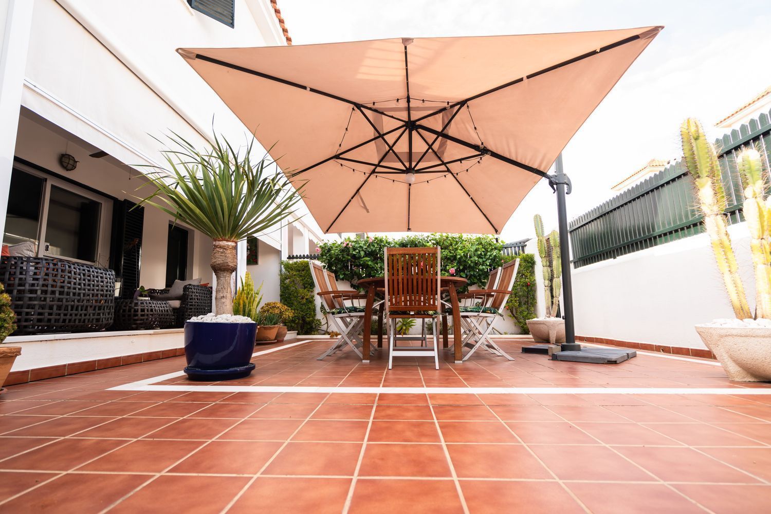 Terrace of Single-family semi-detached to rent in El Rompido  with Air Conditioner, Heating and Storage room