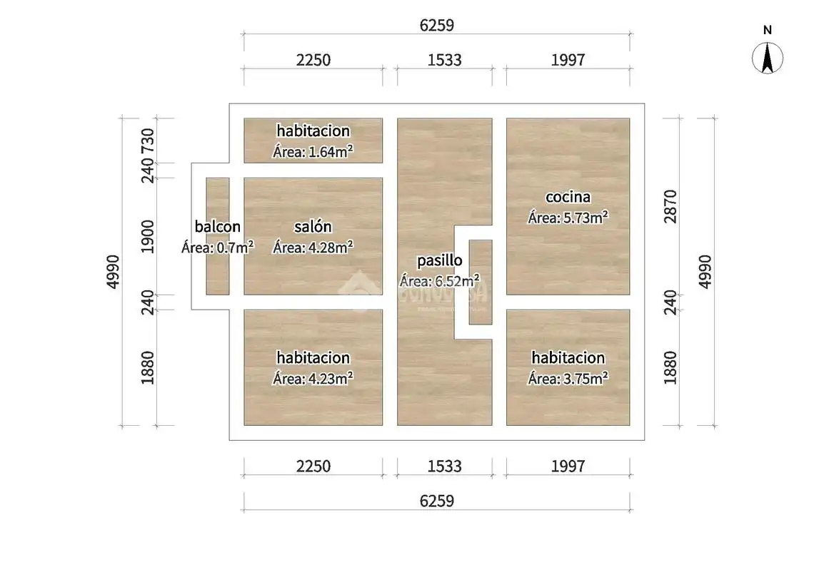 Piso en venta en Mérida con Aire acondicionado