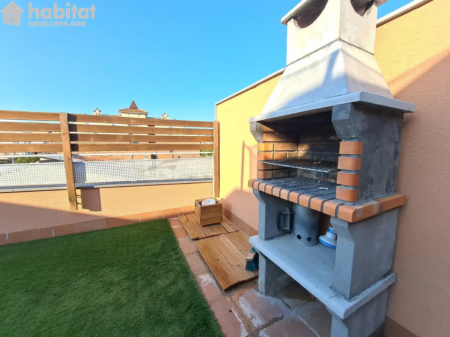Terraza de Casa adosada en venta en Piera con Calefacción, Terraza y Alarma
