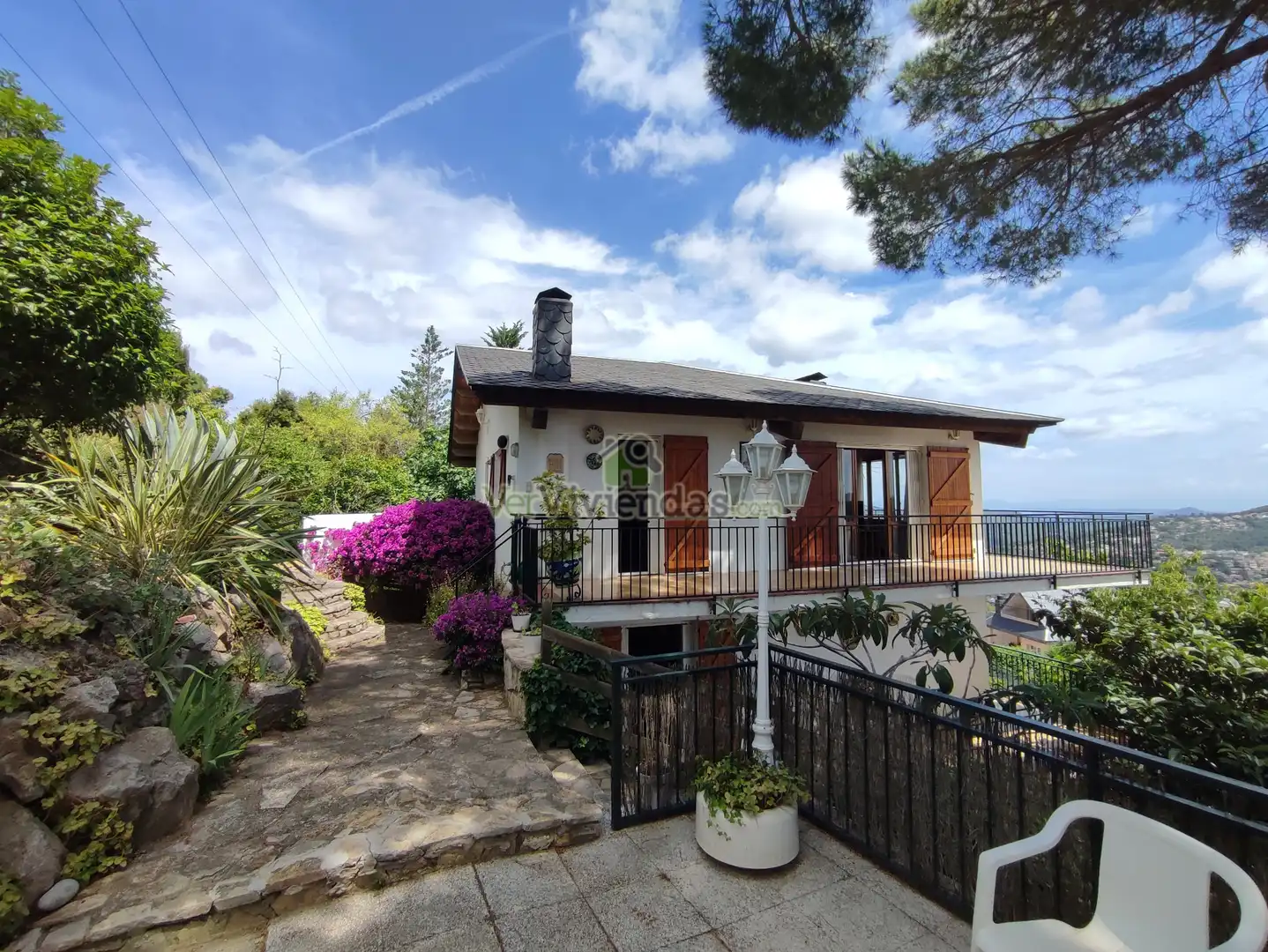 Jardín de Casa o chalet en venta en Vallirana con Calefacción, Jardín privado y Terraza