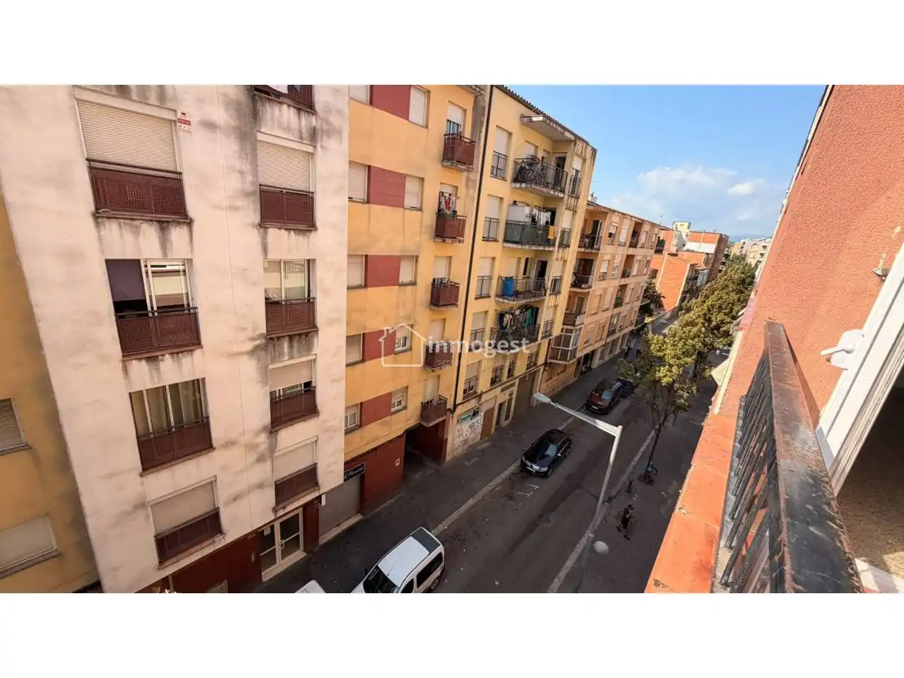 Vista exterior de Piso en venta en Salt con Balcón