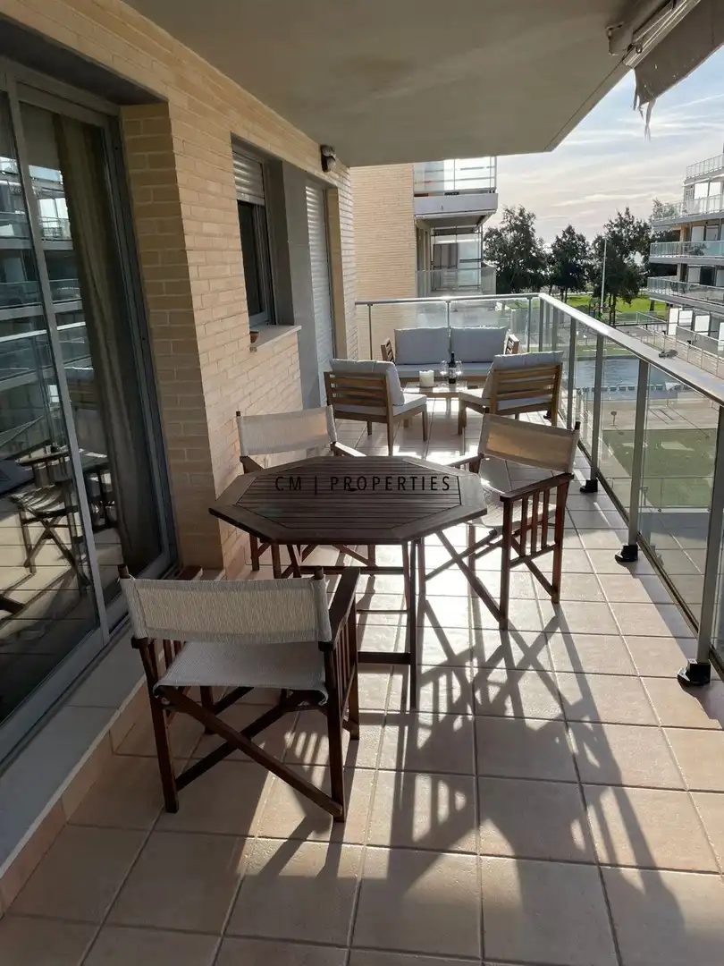 Terrasse von Wohnungen zur Miete in Moncofa mit Klimaanlage, Heizung und Terrasse