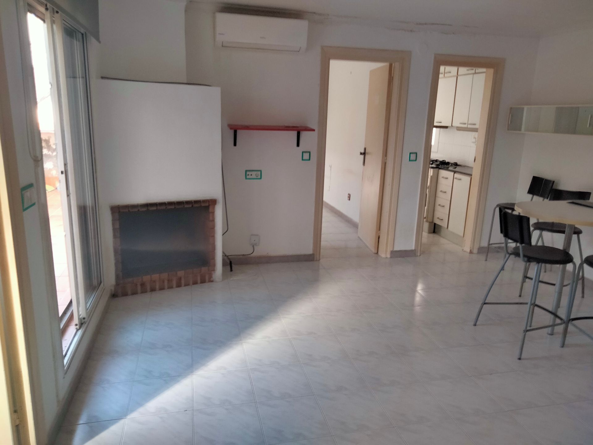 Kitchen of Attic for sale in Badalona  with Air Conditioner, Heating and Terrace