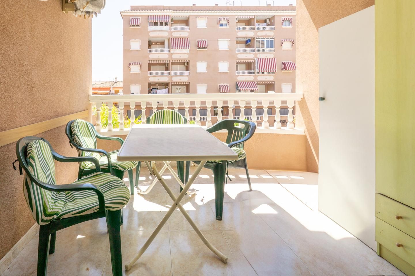 Balcony of Flat for sale in Santa Pola  with Air Conditioner, Terrace and Furnished