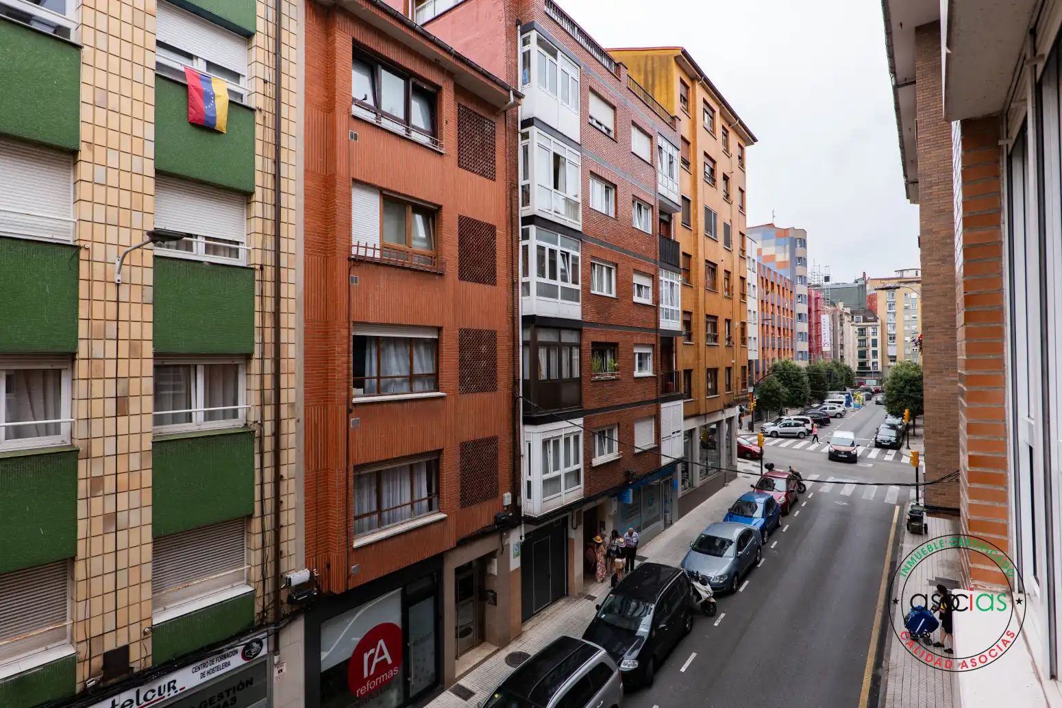 Exterior view of Flat for sale in Gijón   with Heating and Parquet flooring