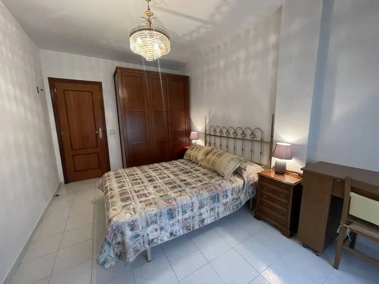 Bedroom of Flat for rent in Toledo  with Air Conditioner, Heating and Parquet flooring