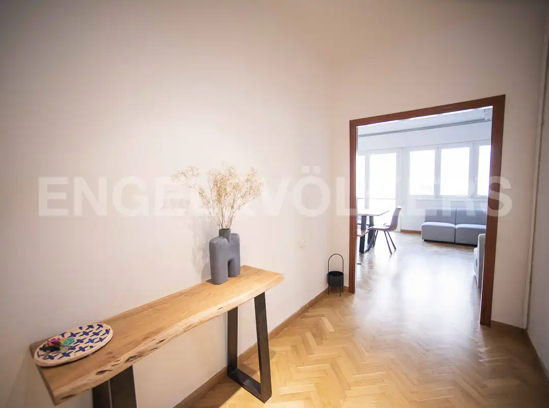 Living room of Flat for rent in Barcelona  with Air Conditioner, Heating and Parquet flooring