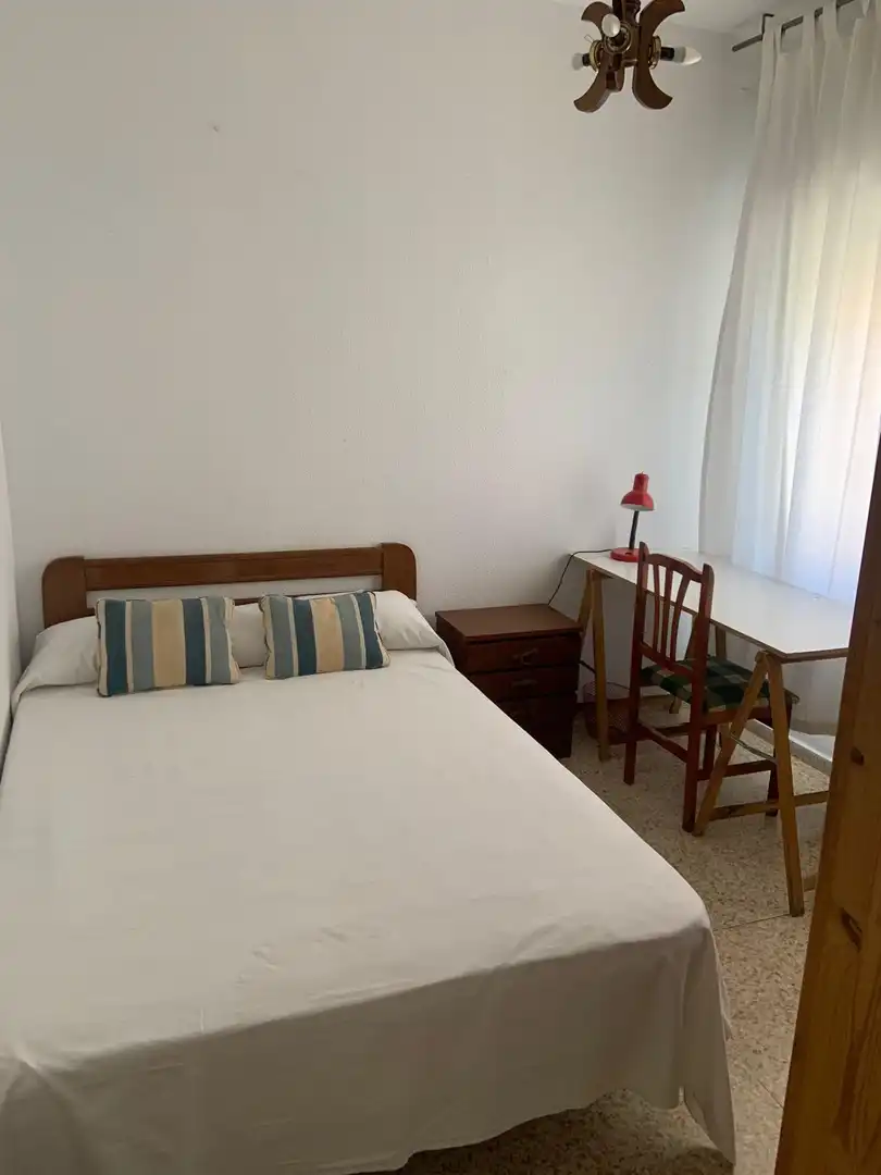 Bedroom of Flat for rent in Cáceres  with Air Conditioner, Heating and Furnished