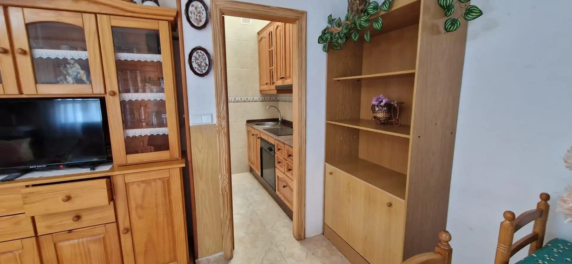 Cocina de Casa adosada en venta en Santa Pola con Aire acondicionado, Terraza y Balcón
