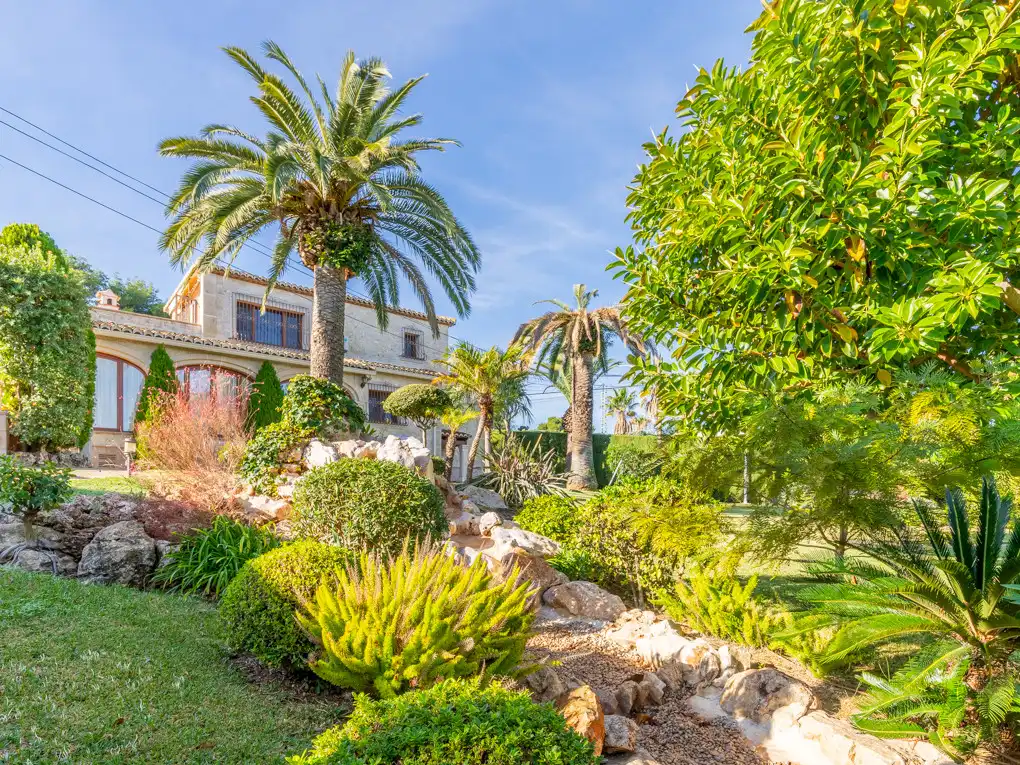 Jardí de Casa o xalet en venda en Jávea / Xàbia amb Aire condicionat, Jardí privat i Terrassa