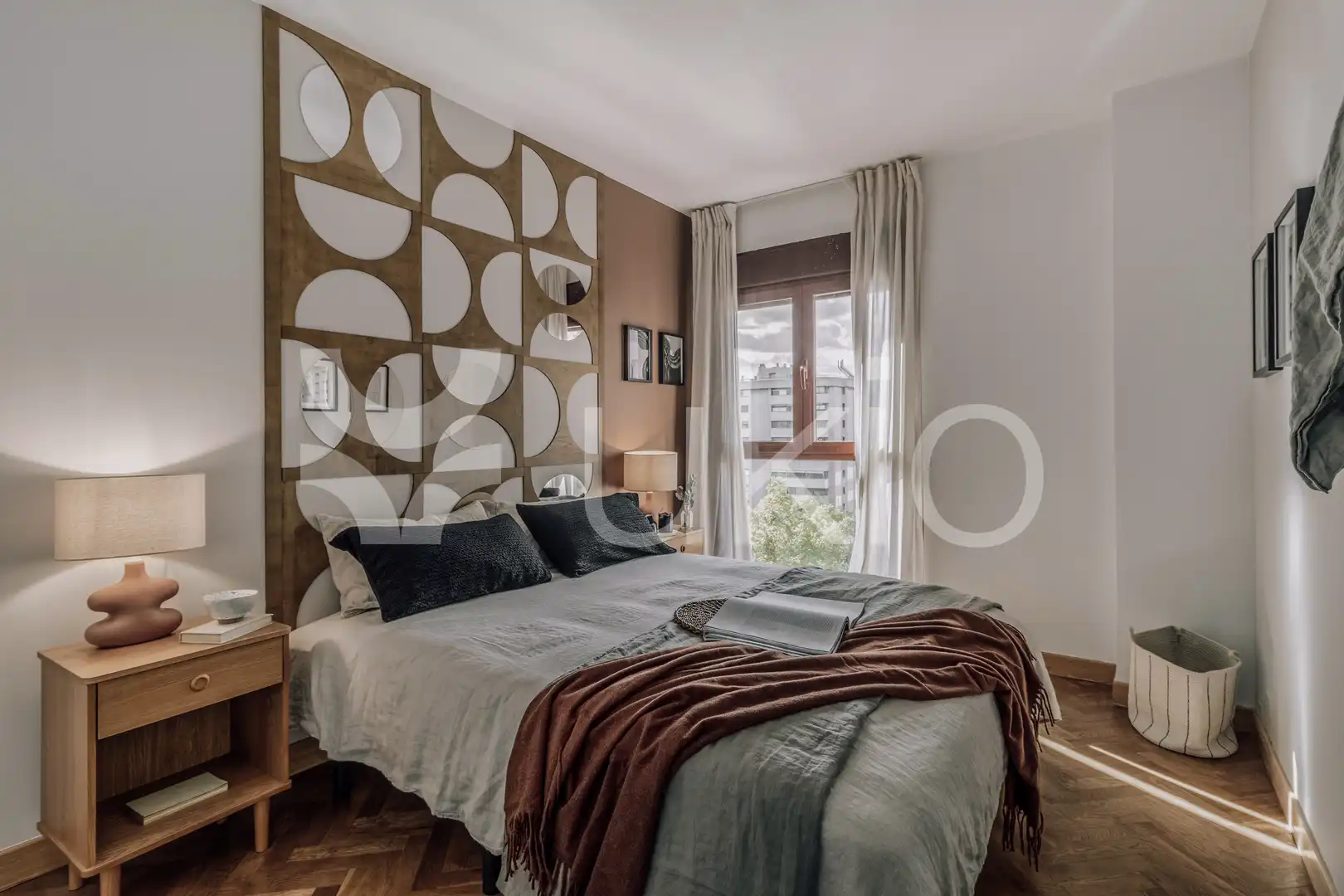 Bedroom of Apartments for rent in Madrid  with Air Conditioner, Heating and Furnished