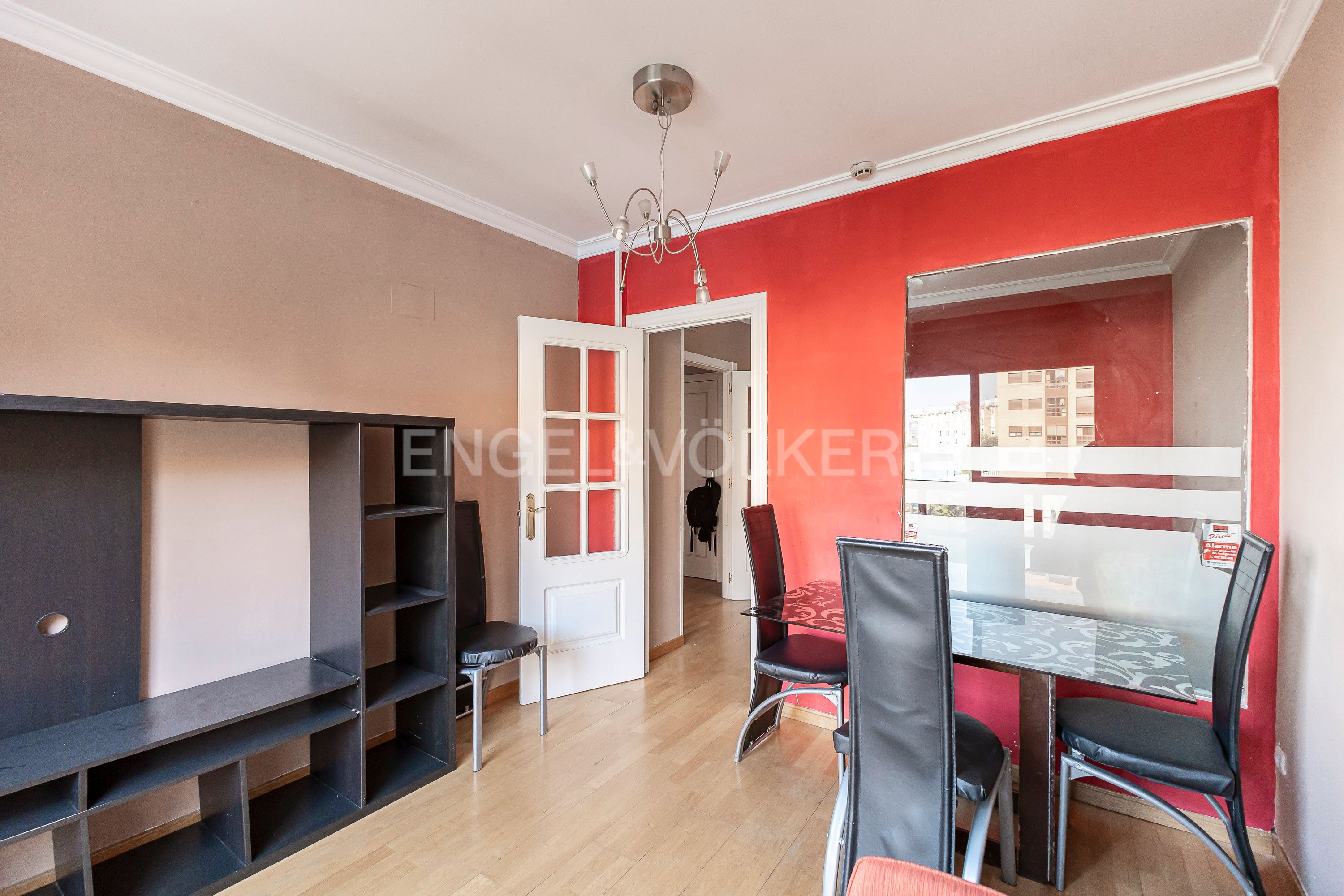 Menjador de Apartament en venda en  Madrid Capital amb Aire condicionat, Calefacció i Parquet