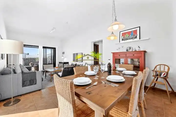 Comedor de Casa o chalet en venta en Yaiza con Aire acondicionado, Jardín privado y Piscina