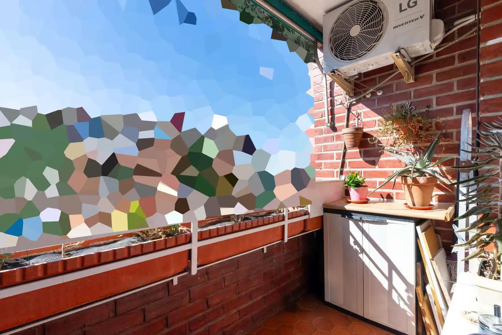 Balcony of Flat for sale in Alcalá de Henares  with Air Conditioner, Heating and Terrace