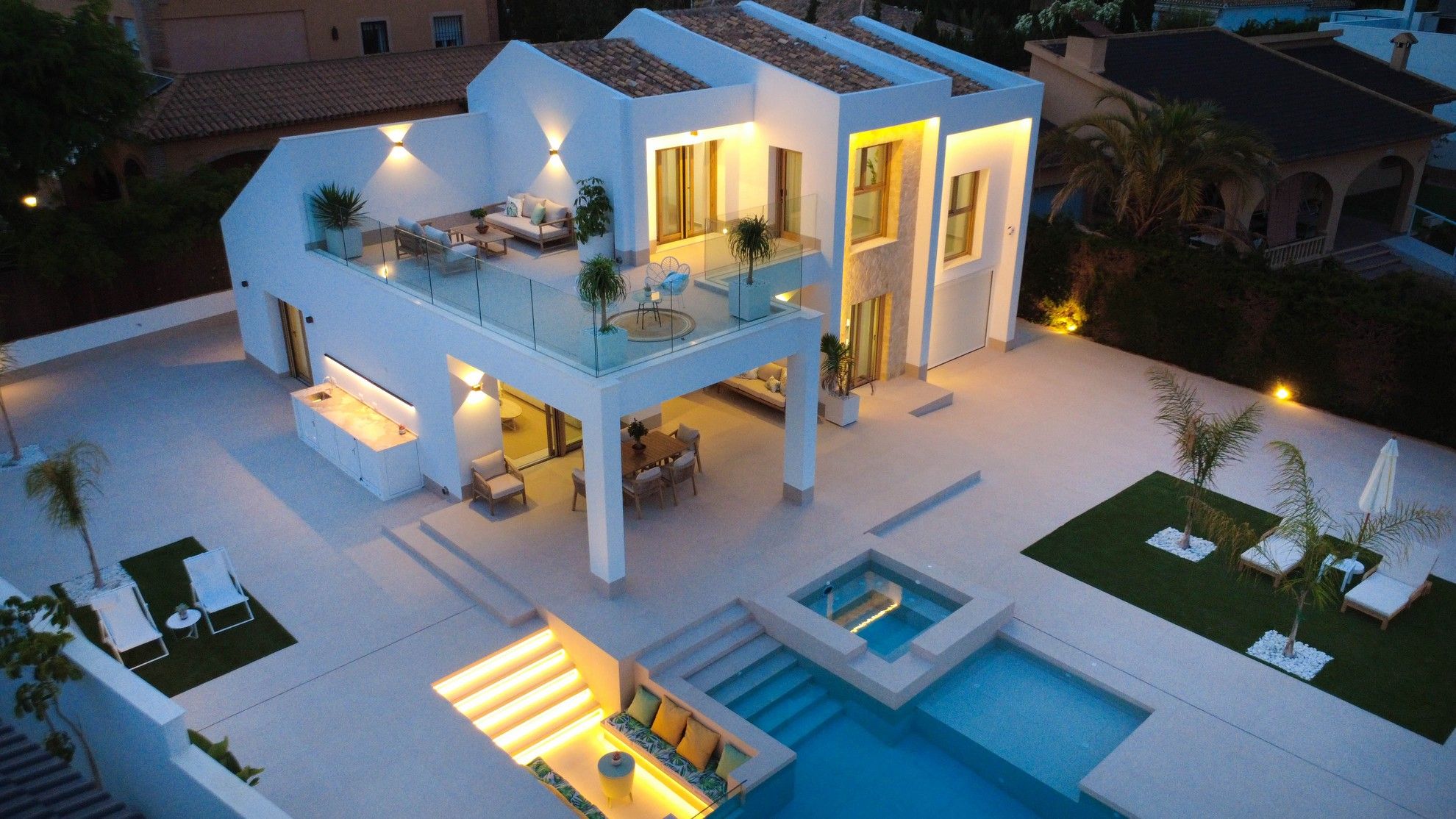 Terrace of House or chalet for sale in Orihuela  with Air Conditioner, Heating and Private garden
