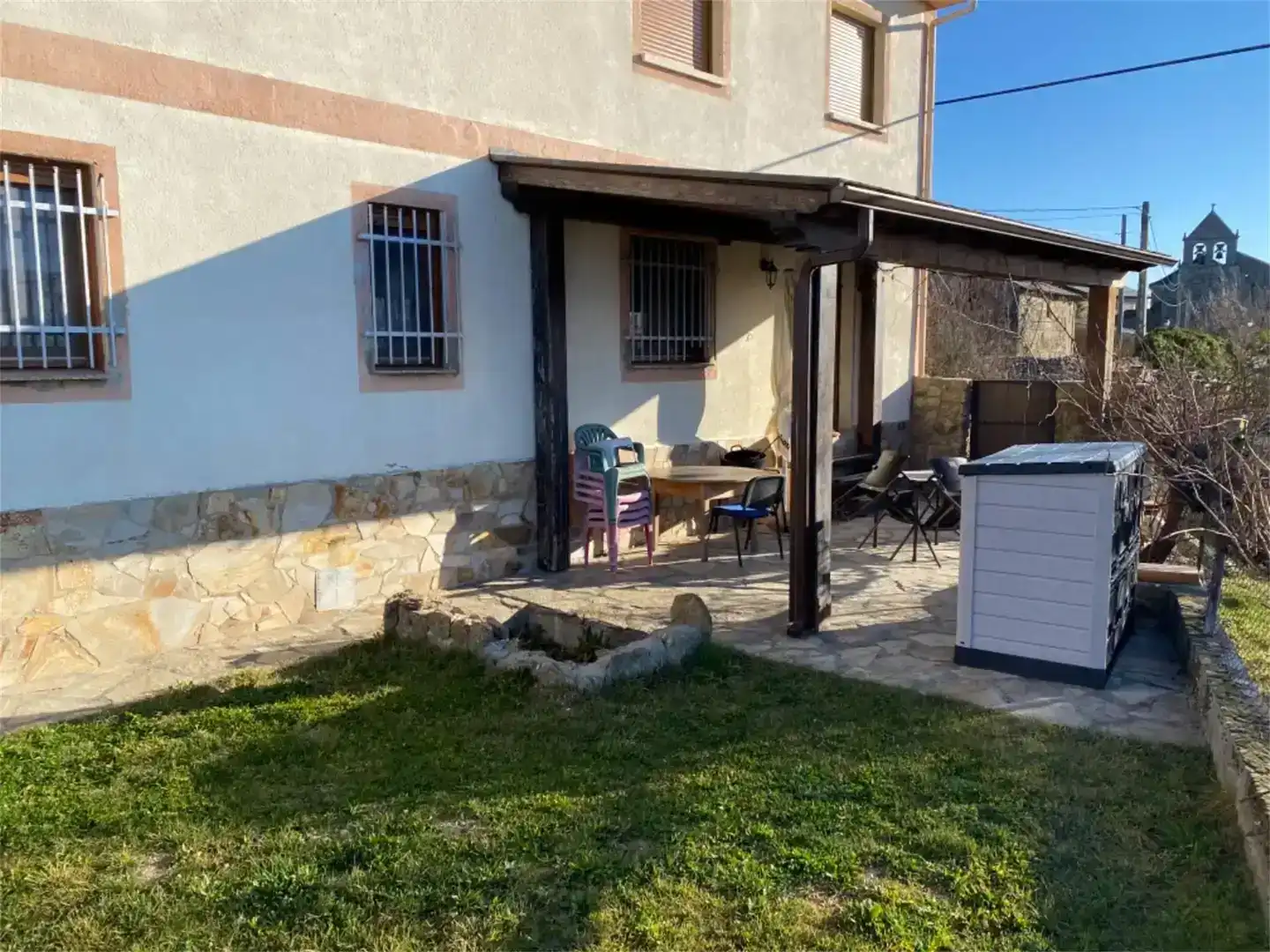 Terraza de Piso en venta en Asturianos con Jardín privado, Trastero y Amueblado