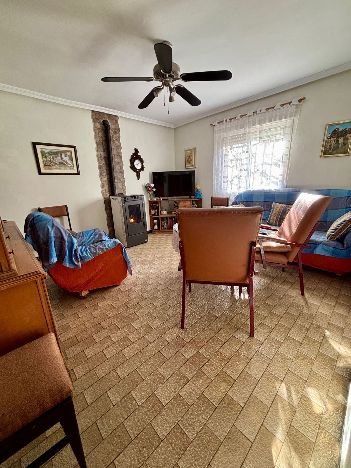 Living room of House or chalet for sale in Illana  with Private garden, Terrace and Storage room