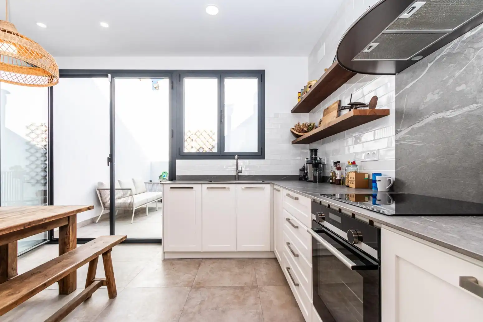 Kitchen of Houses for sale in Terrassa  with Air Conditioner, Heating and Terrace