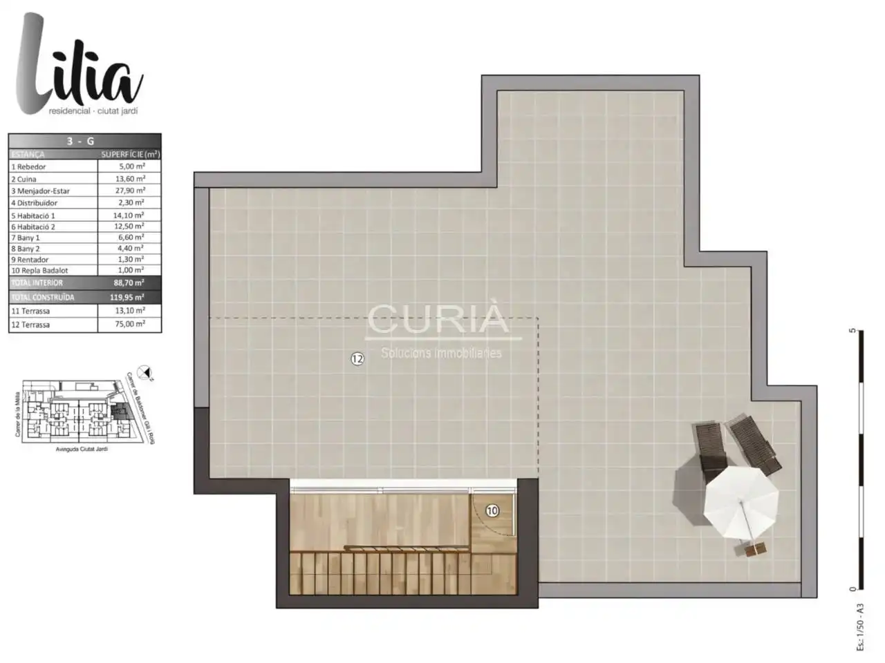 Attic for sale in Ciutat Jardí