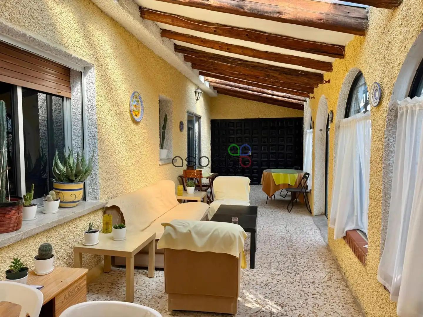Terrassa de Casa o xalet en venda en Alovera amb Calefacció, Jardí privat i Terrassa