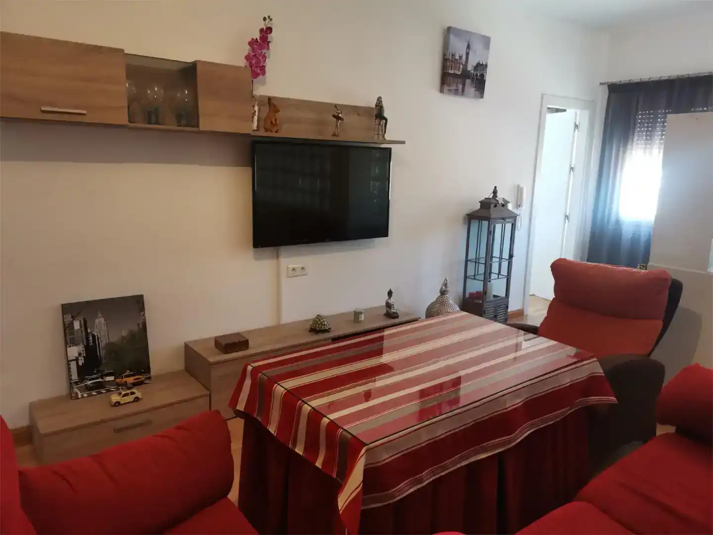 Sala de estar de Casa adosada en venta en Antequera