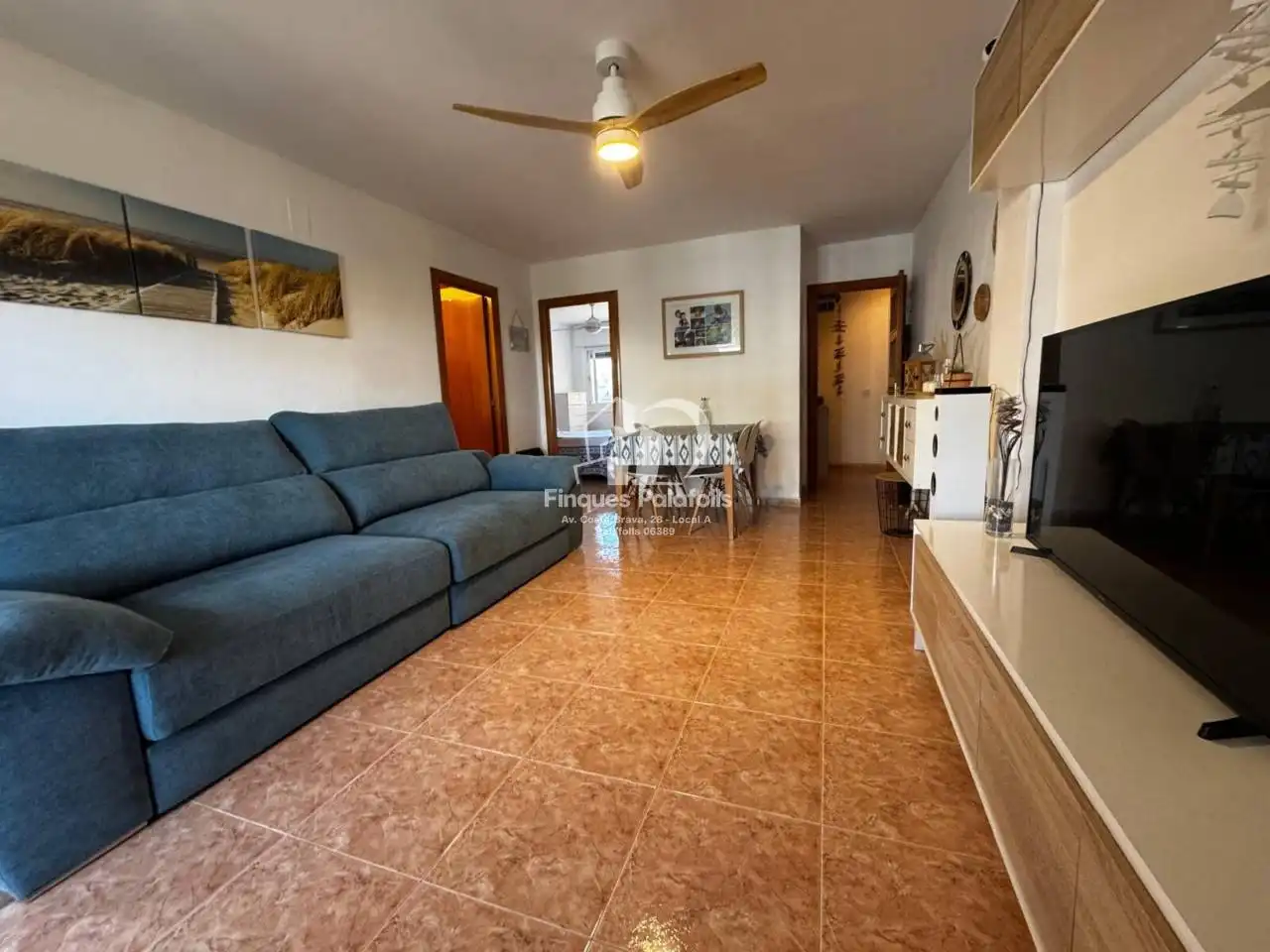 Living room of Flat for sale in Malgrat de Mar  with Heating, Terrace and Alarm