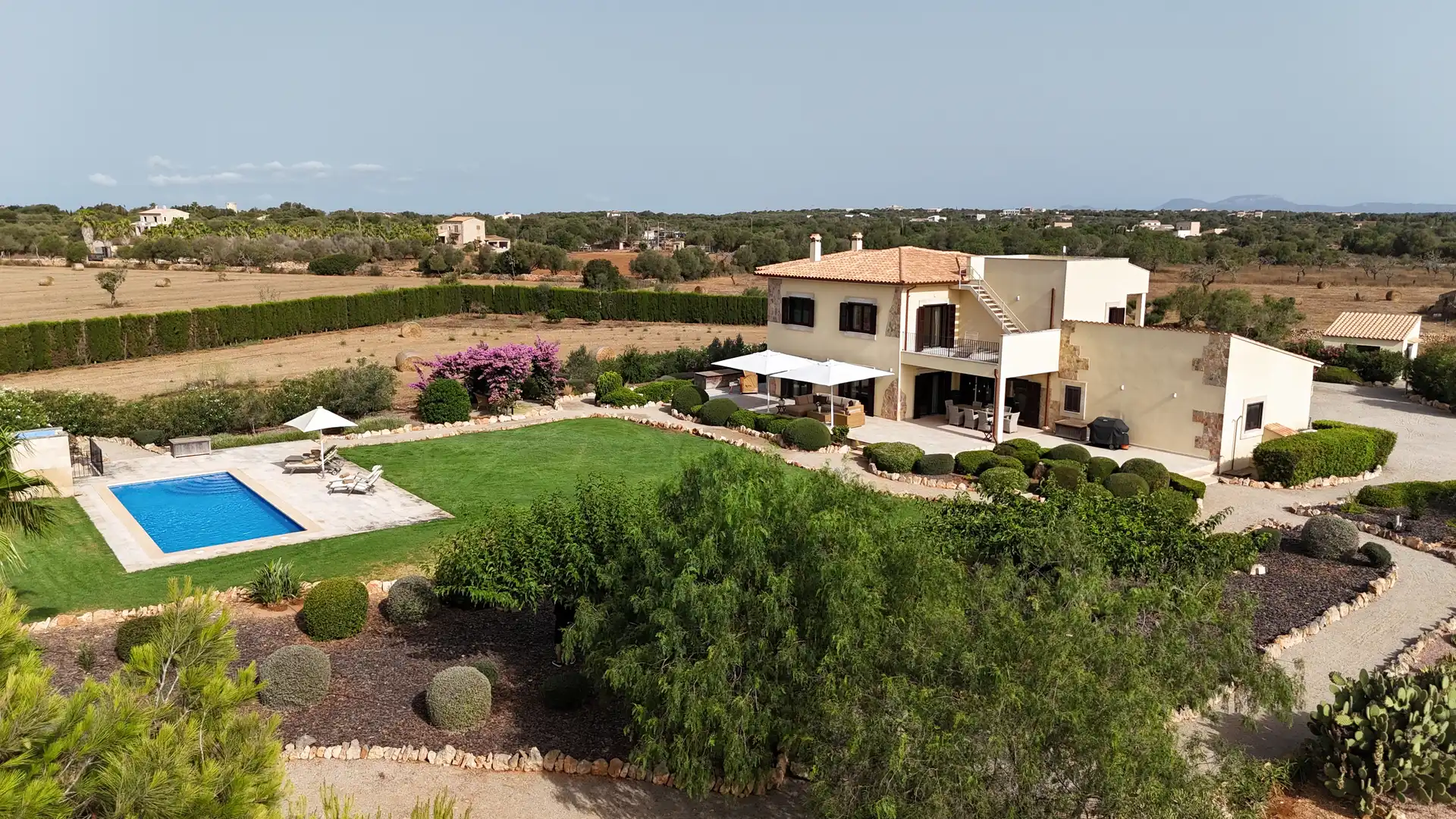 Jardí de Finca rústica en venda en Ses Salines amb Aire condicionat, Calefacció i Terrassa