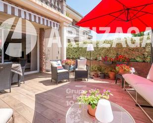 Terrace of Single-family semi-detached for sale in Donostia - San Sebastián   with Air Conditioner, Terrace and Swimming Pool