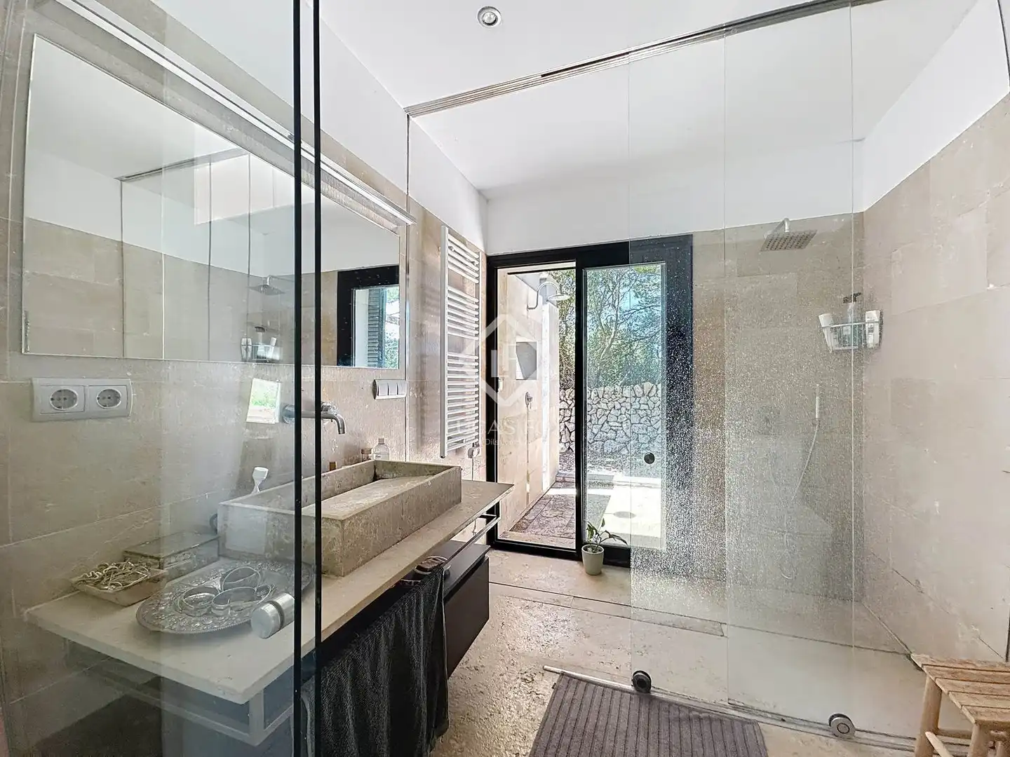 Bathroom of Houses for sale in Sant Lluís  with Air Conditioner, Heating and Private garden