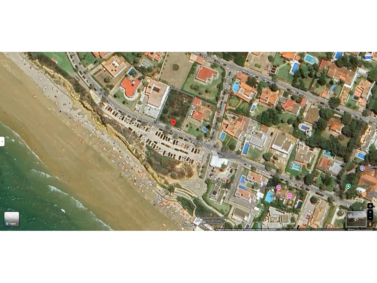 Vista exterior de Residencial en venda en Conil de la Frontera
