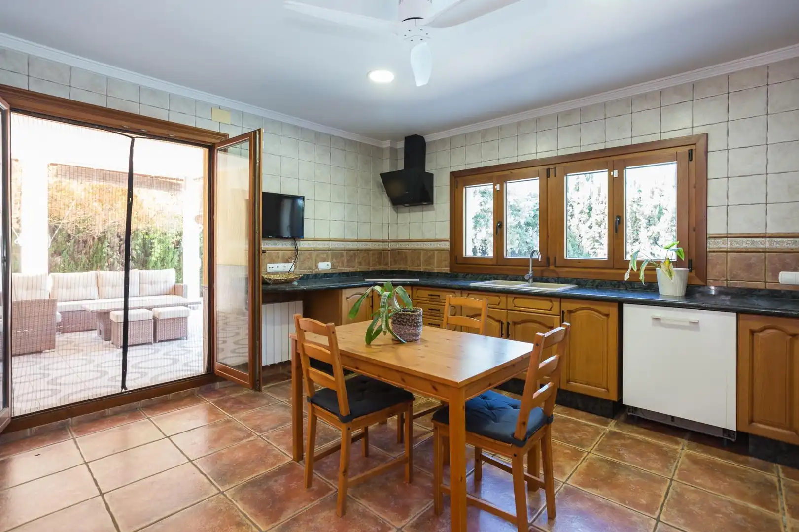 Cocina de Casa o chalet en venta en Rafelcofer con Aire acondicionado, Calefacción y Jardín privado