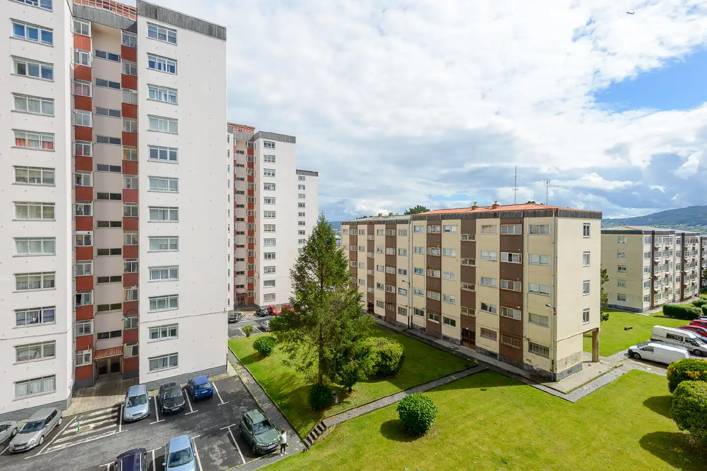 Vista exterior de Pis en venda en Ferrol