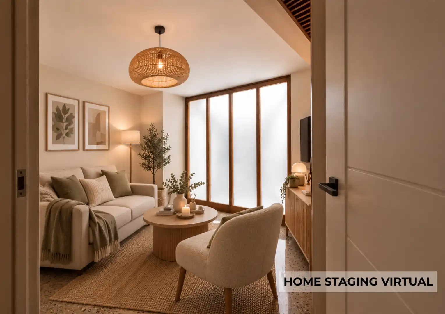 Sala de estar de Piso en venta en Centre