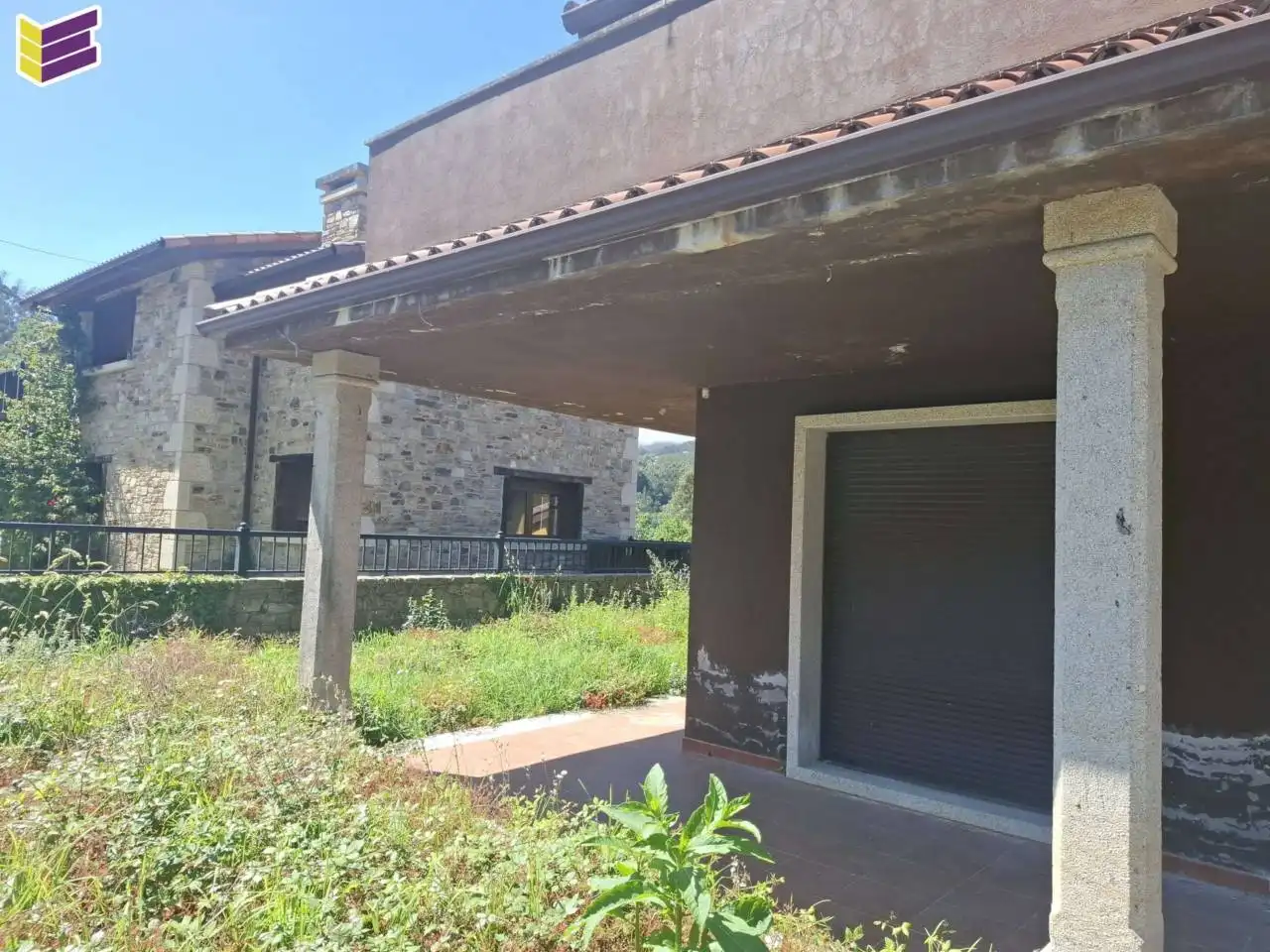 Außenansicht von Haus oder Chalet zum Verkauf in Vilaboa mit Privatgarten und Terrasse