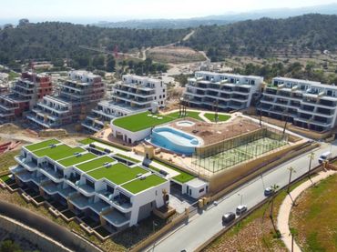 Appartement compact avec piscine à vendre à Finestrat Pueblo