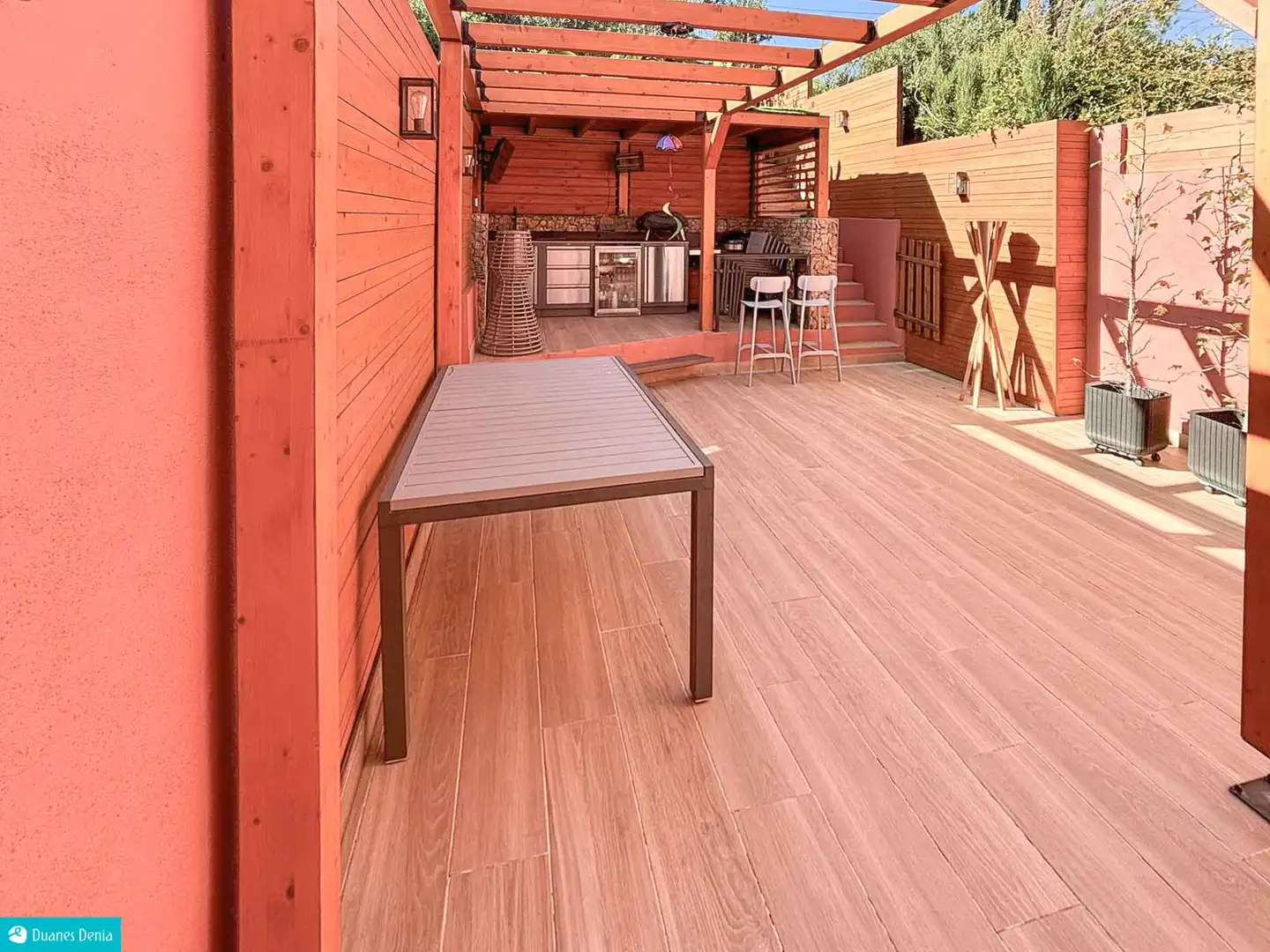 Terrace of Detached homes for sale in Dénia  with Air Conditioner, Private garden and Terrace