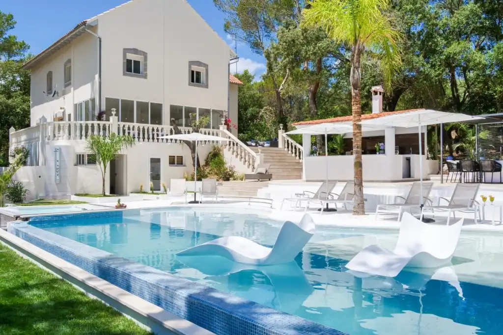 Piscina de Casa o xalet en venda en Pollença amb Aire condicionat, Jardí privat i Terrassa