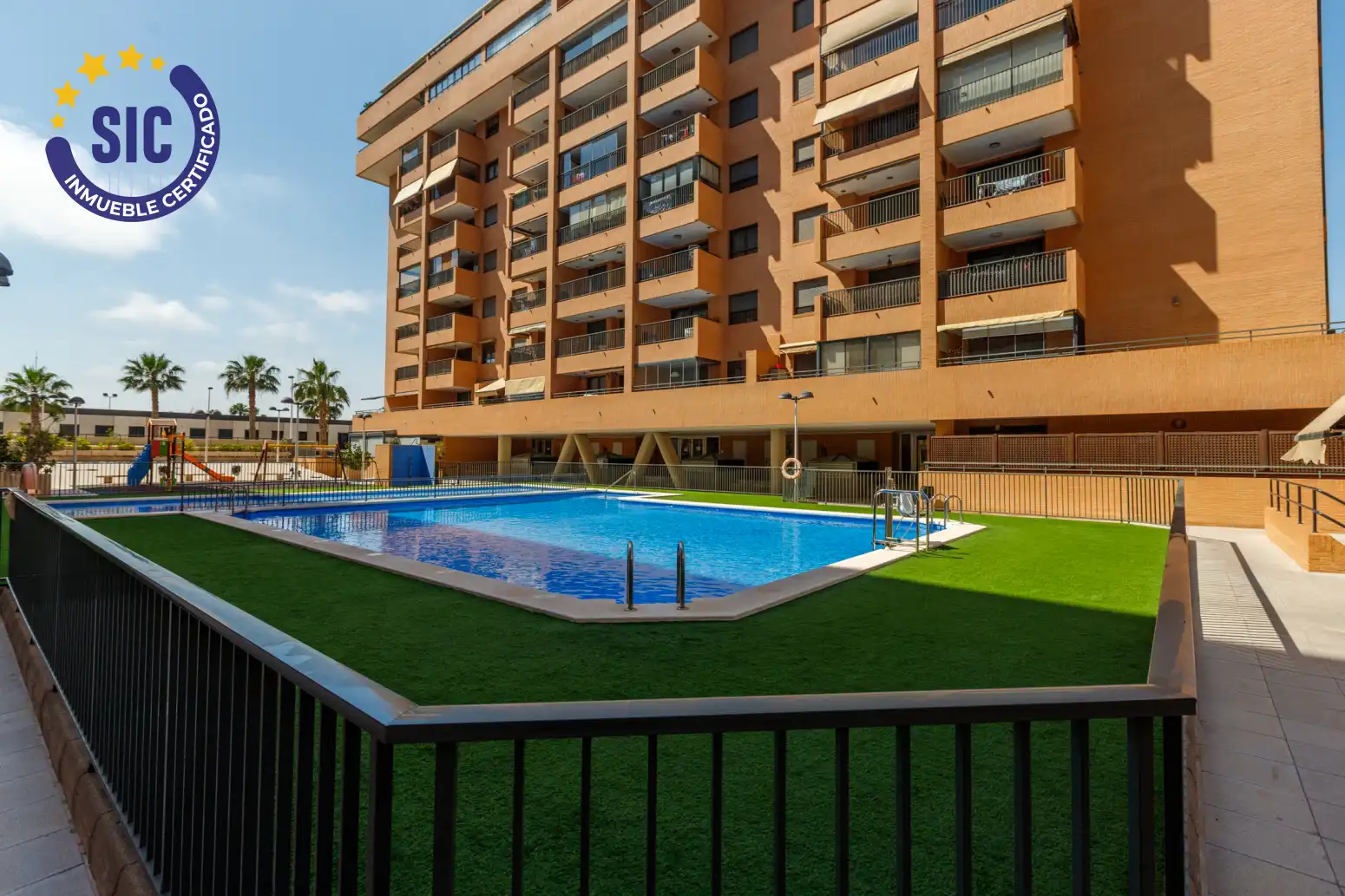 Piscina de Pis en venda en Alboraya amb Aire condicionat, Calefacció i Jardí privat