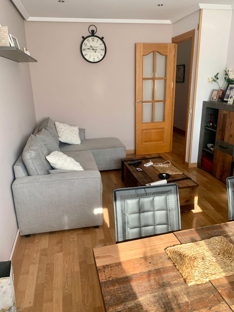 Sala de estar de Piso en venta en Lodosa con Calefacción, Amueblado y Alarma