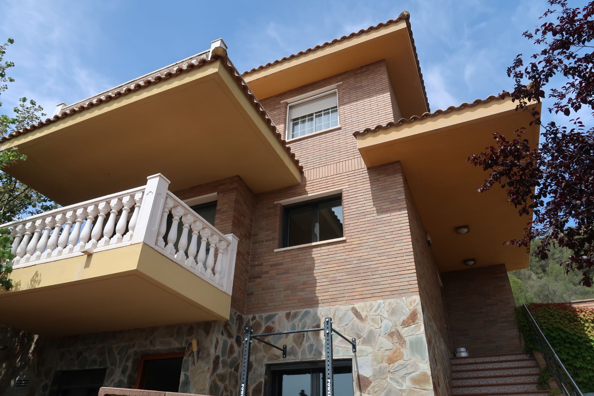 Exterior view of House or chalet for sale in Cervelló  with Air Conditioner, Heating and Private garden