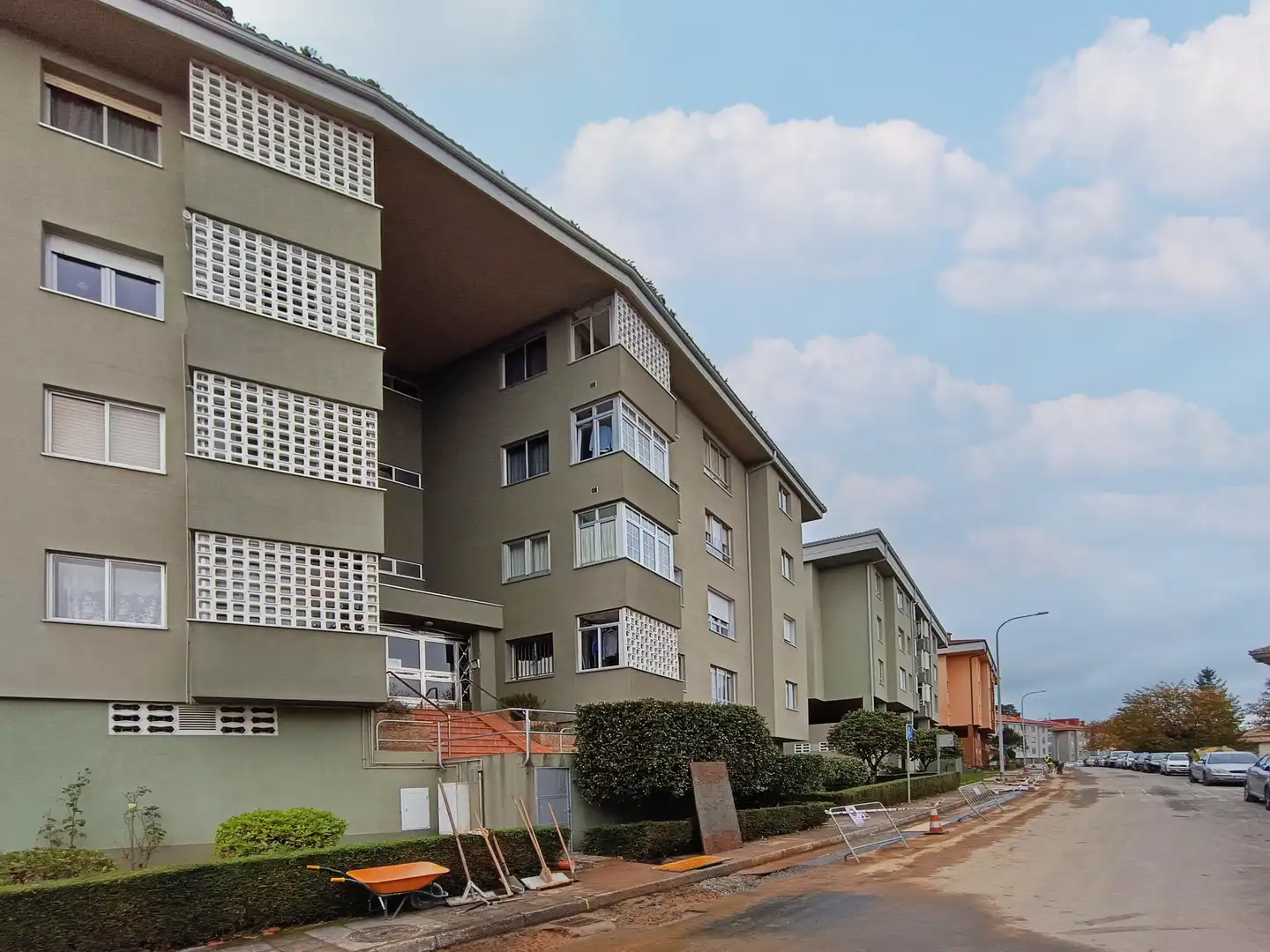 Vista exterior de Piso en venta en Teo con Trastero